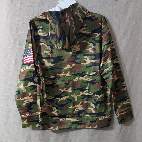 ELEVEN VS 11 sweaters hooded size X-Large boys Color camuflaje - Picture 3 of 5